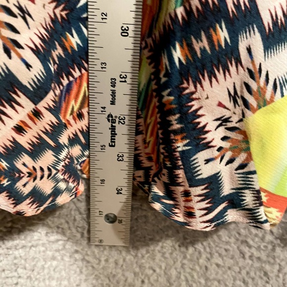 NBD X The Naven Twins Multicolor Print Mini Dress Crossover Revolve - M - Picture 4 of 10